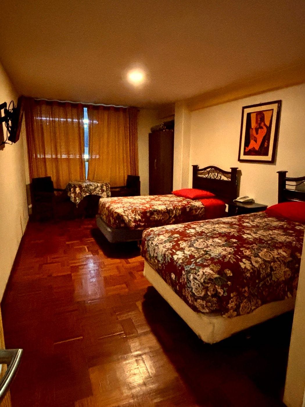 Habitación doble con dos camas separadas, Hotel Berlina La Paz