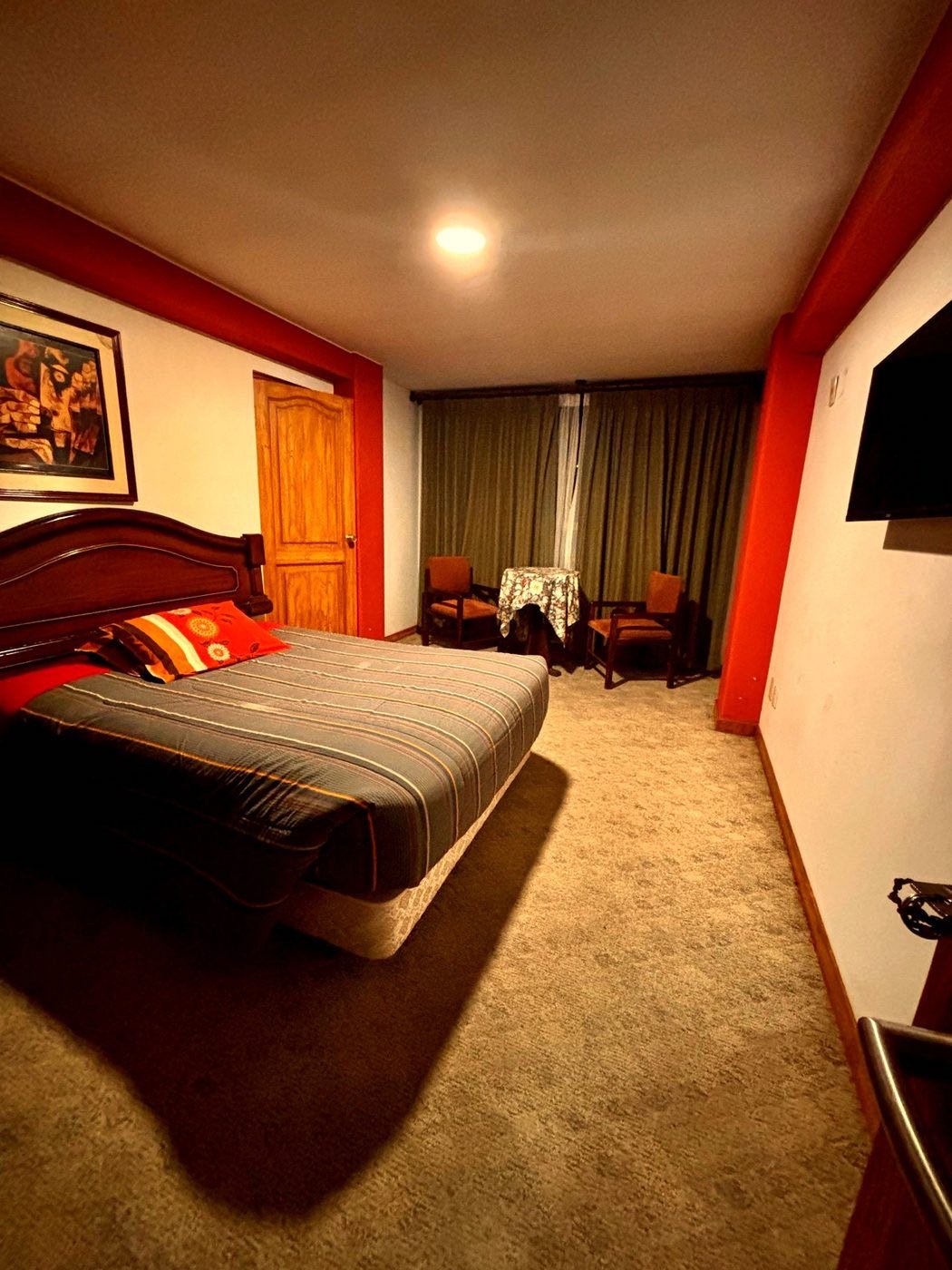 Habitación matrimonial, Hotel Berlina La Paz